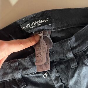 Dolce & Gabbana Charcoal Trousers